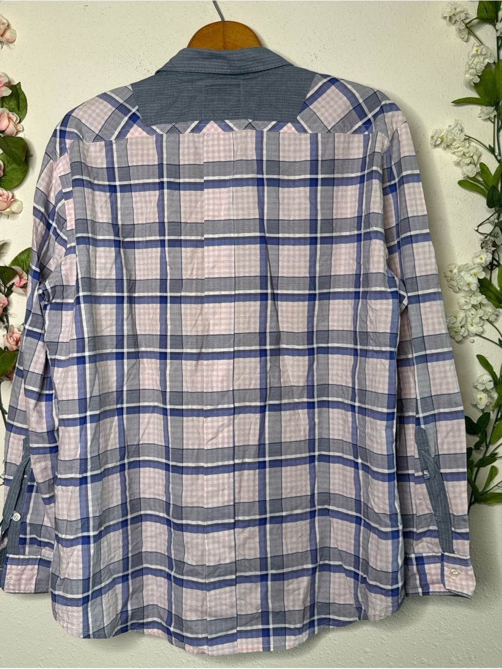 HUGO BOSS Boss Orange Plaid Button Shirt, XL - Picture 9 of 15